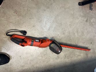 Black and Decker hedge trimmer