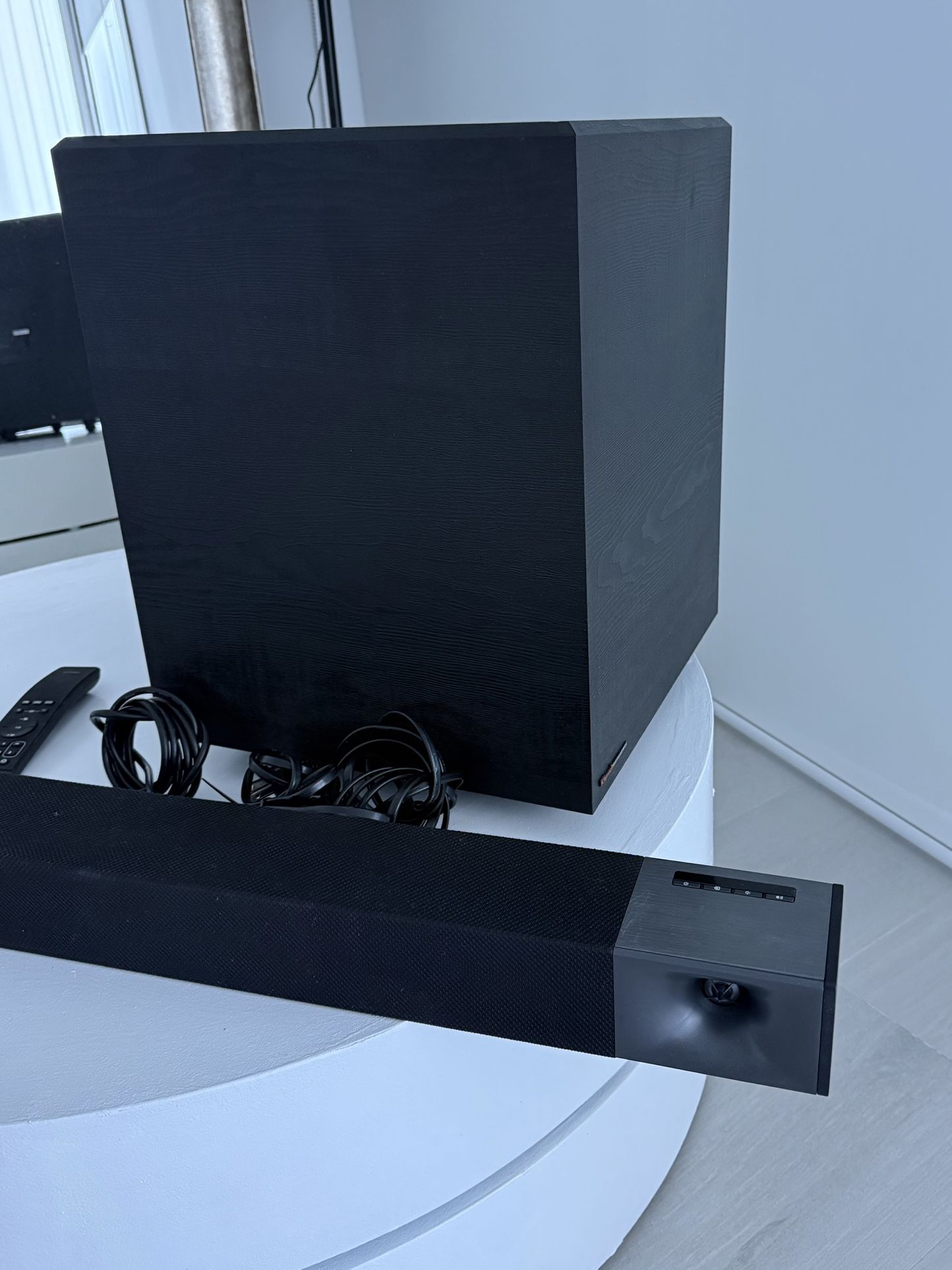 Klipsch Cinema Soundbar and Subwoofer