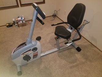seated exercise bike - magnetic fly wheel