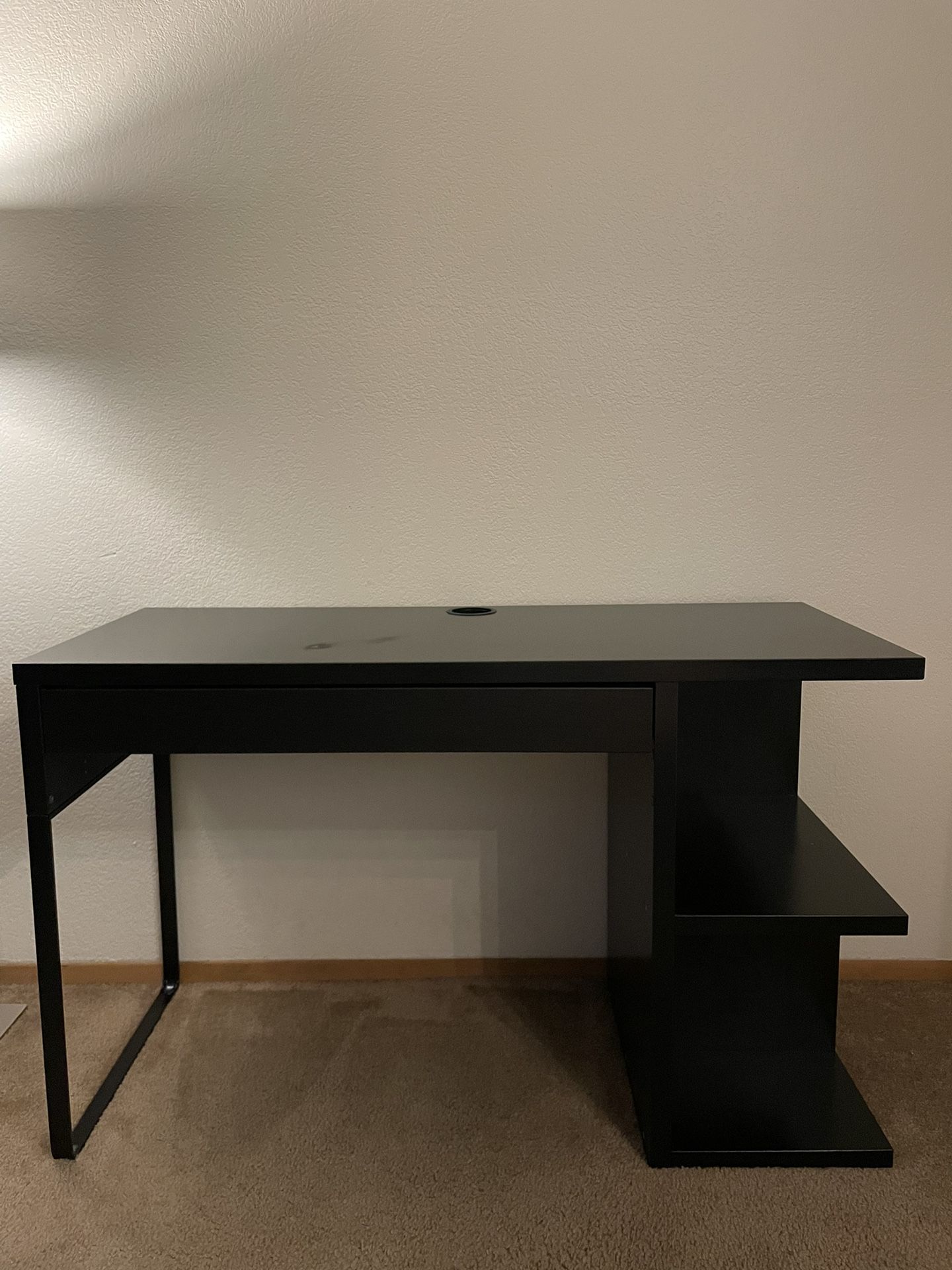 IKEA (Micke) Desk Black/Brown