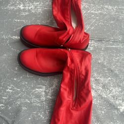 SurgePlatforms Boot In Red