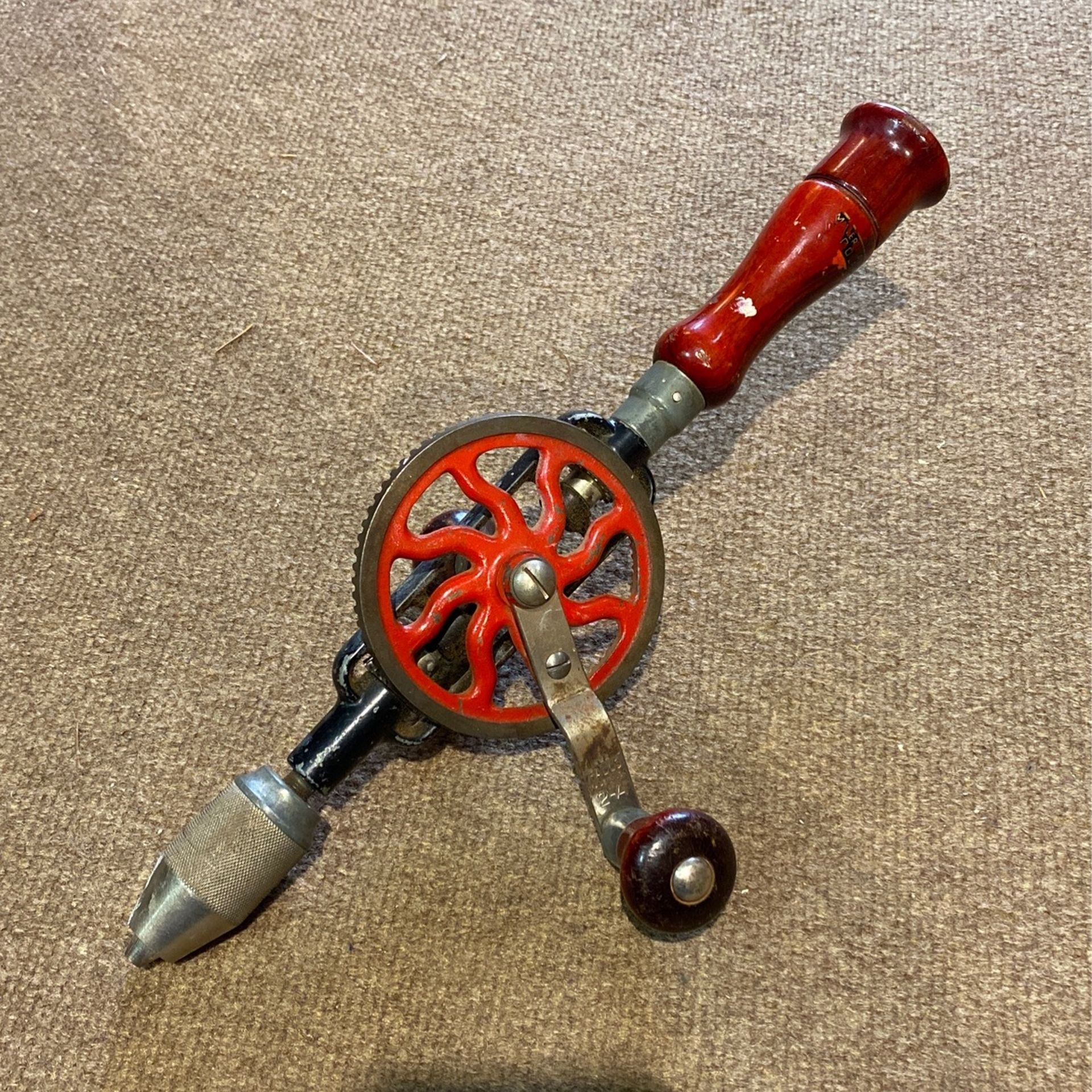 Millers Falls # 2 Hand Drill/Vintage egg beater drill
