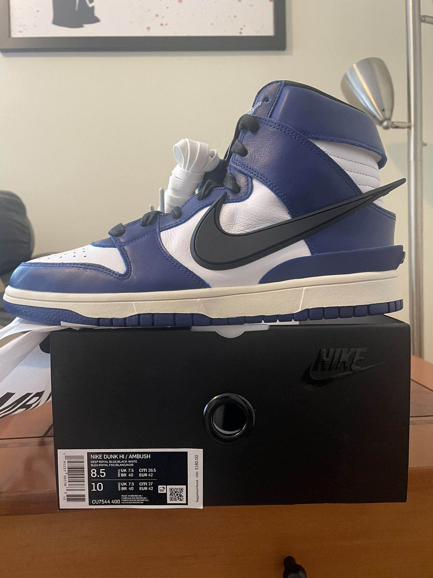 Nike x Ambush Dunk Hi Deep Royal for Sale in Danielson, CT - OfferUp