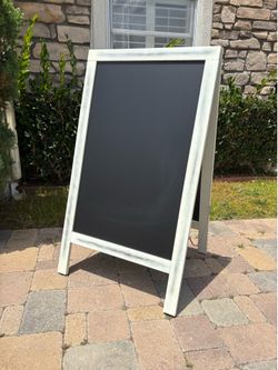 Brand new stand-up chalkboard