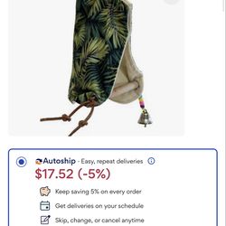 New Caitec Bird Perch & Hideaway Hut Set - Medium Birds