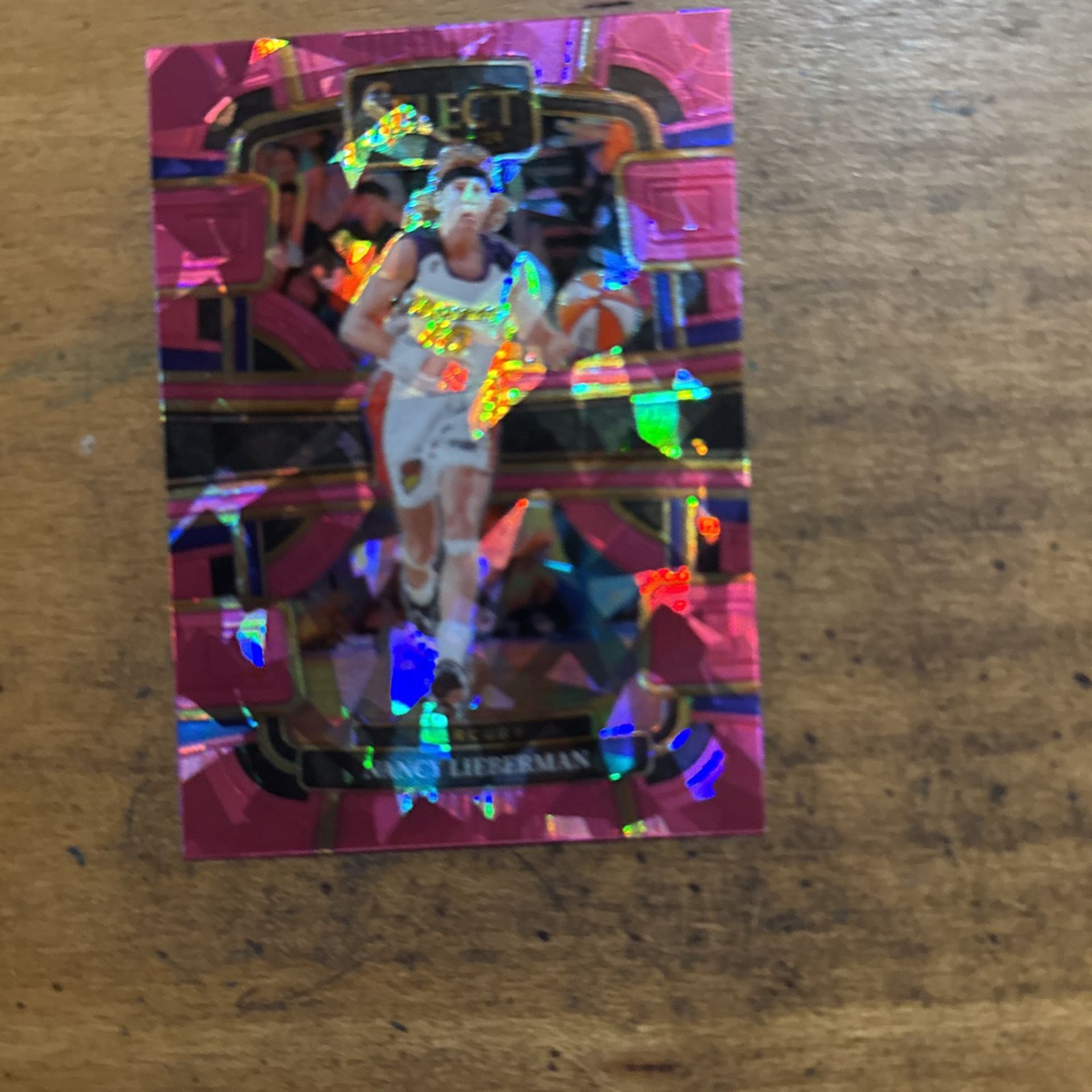 2024 SELECT WNBA NANCY LIEBERMAN RED ICE PRIZM CARD