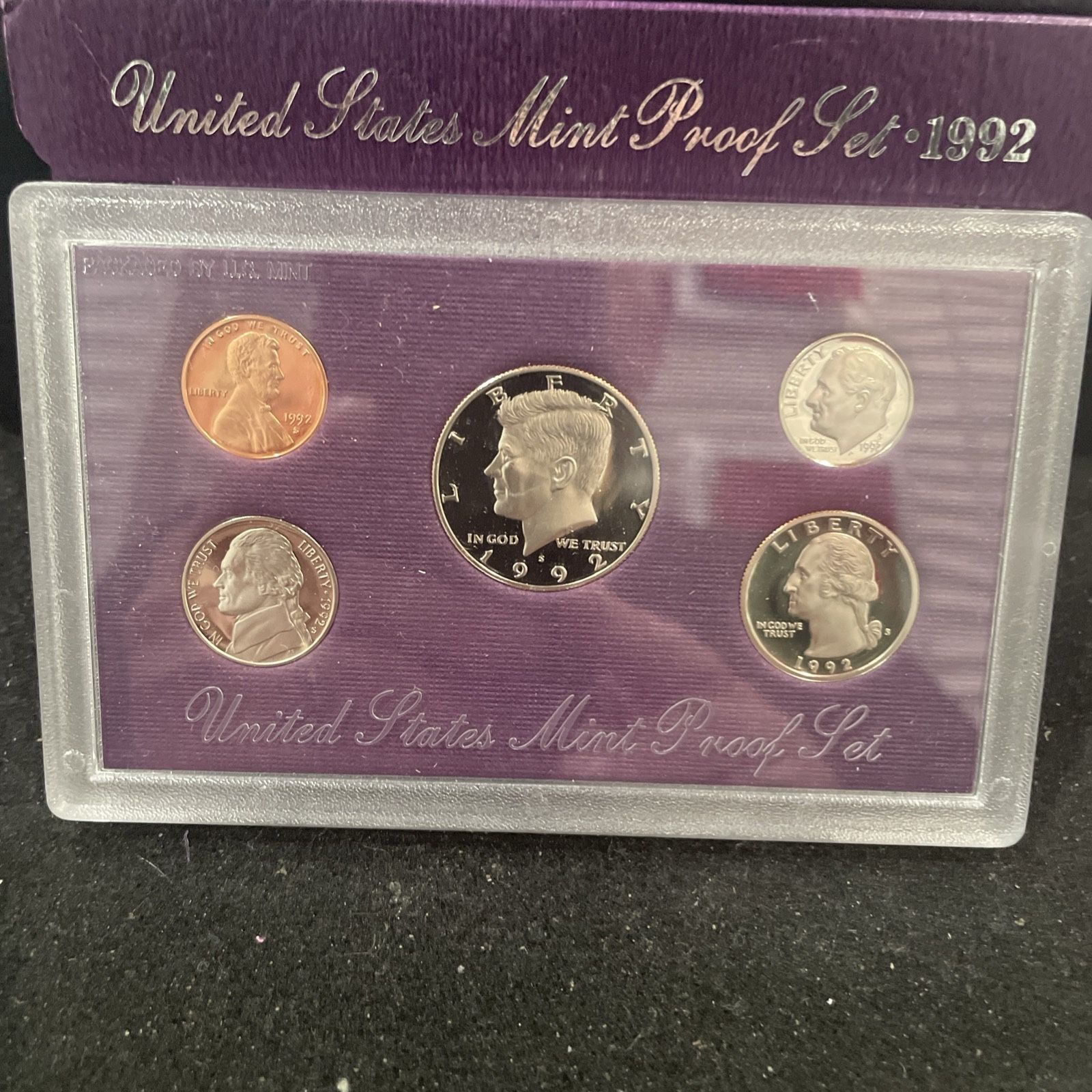 1992 S Gem Proof US Mint Set In OGP With COA