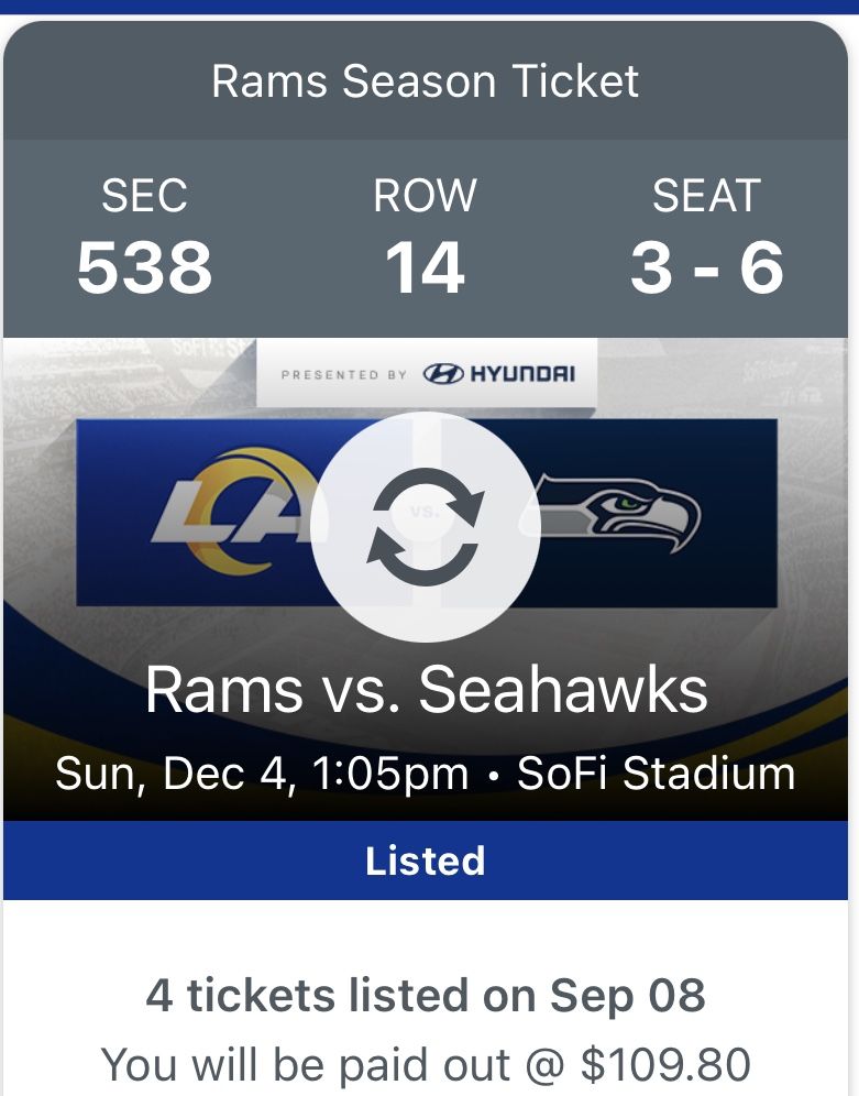 Seahawks At Rams