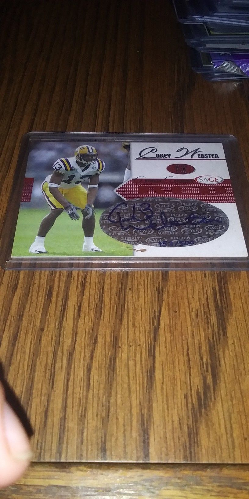 Corey Webster Auto