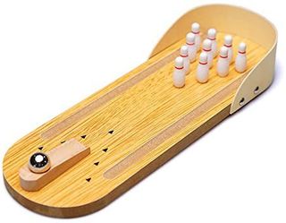 Wooden Mini Bowling