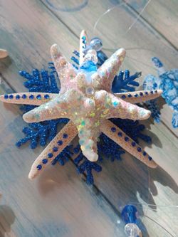 Beautiful Starfish Ornaments, A Must Have For Your Coastal Christmas Tree 