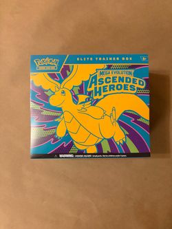 Pokémon - Ascended Heroes - Elite Trainer Box - Factory Sealed