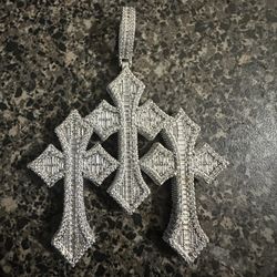 Chrome Heart Inspired Pendant 