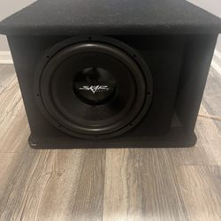12” Subwoofer With Amp