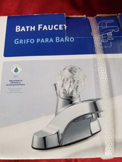 Glacier Bay Chrome bath faucet