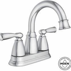 Banbury 4 in. Centerset Double Handle Bathroom Faucet