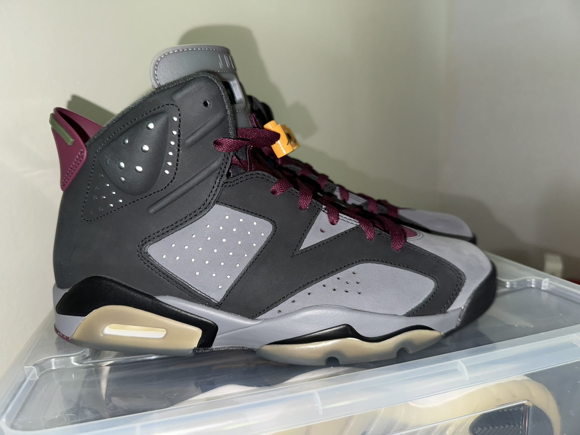 Jordan Retro 6 BORDEAUX SIZE 10 Men’s Sneakers Shoes