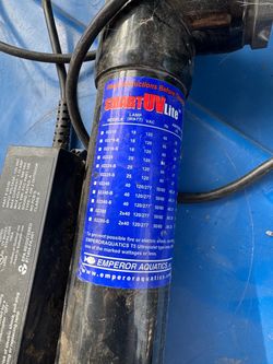 Emperor Aquatics SmartUV 25W UV Sterilizer + Power Supply