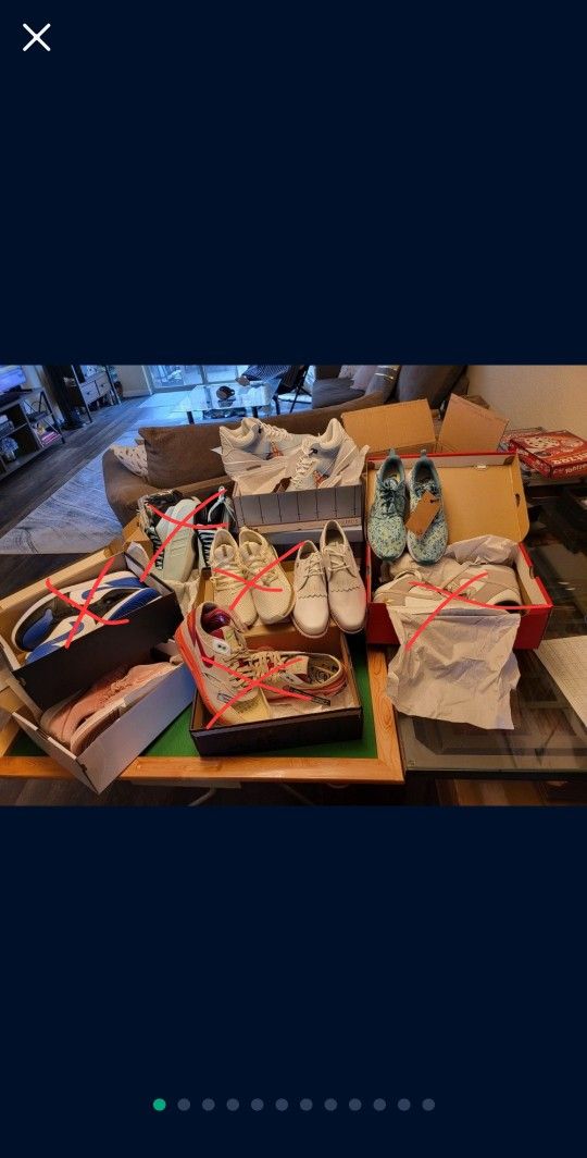 Shoe Lot Sale #Jordan #airmax #Adidas # Puma Golf 485$ For All