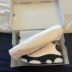Jordan 13 Obsidian Powder Blue White’s