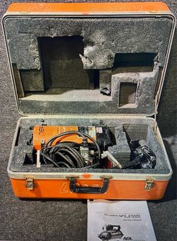 AGL GradeLight 2500 Red Beam Pupe Laser Kit Sewer & Pipe Installation Utility Alignment
