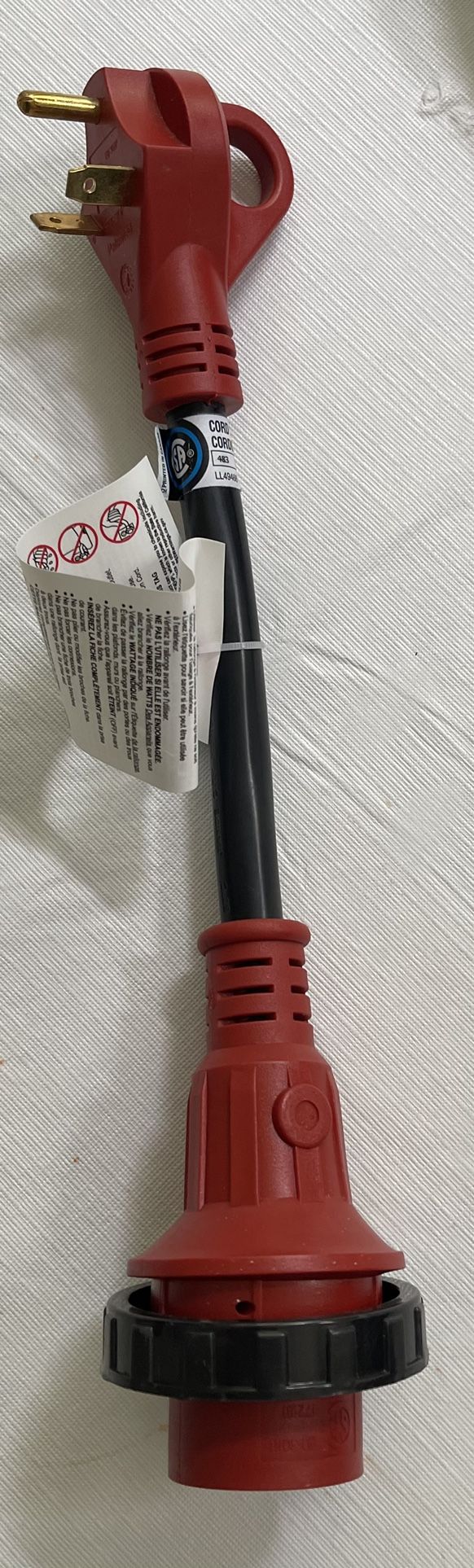 RV Power Cord Adaptor