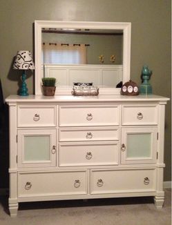 Solid Wood Dresser & King Bed Frame *Please See Description*