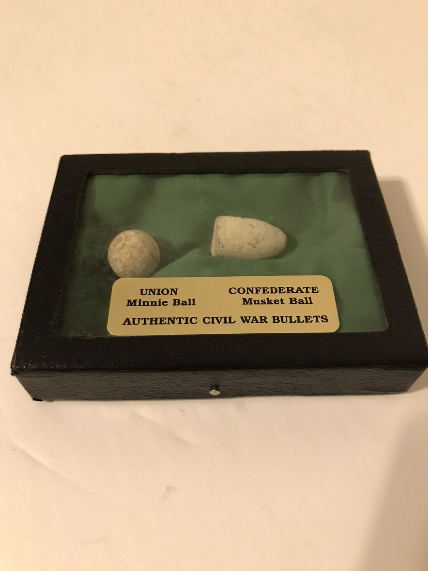 Vintage Authentic Civil War Bullets from both Union & Confederate Armies