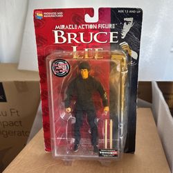 Bruce Lee Miracle Action Figure 7” Medicom Toy, New NOS 1999