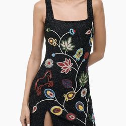Staub le Sable Beaded Mini Dress 