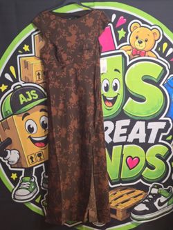 🌸 A New Day Brown Floral Dress – Size Small – NWT 🌸