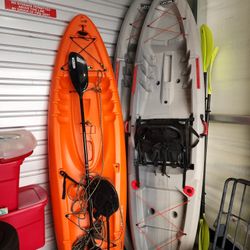 3 Kayaks And Accessories