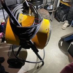 Fostoria commercial 240v portable all electric heater