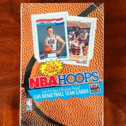 1991-92 NBA Hoops Series 2 Basketball Cards Factory Sealed Hobby Box