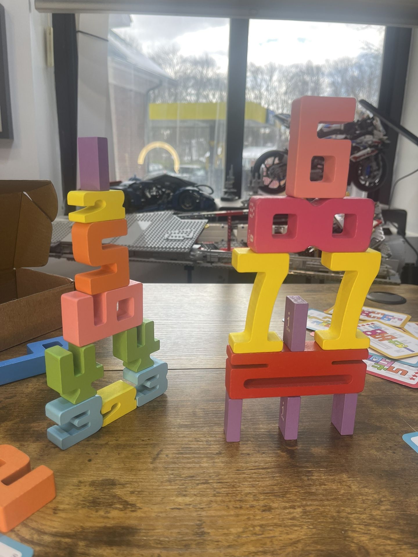 Number Wooden Lego