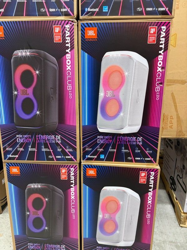 JBL Partybox 120. Rechargeable Battery.  160 Watts . Brand New 