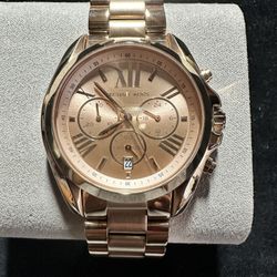 Michael Kors Rose Gold Chronograph Watch