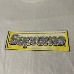 Supreme “Bling” Box Logo T-Shirt - Large
