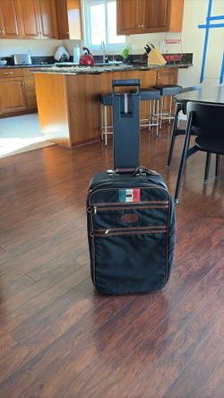 Lark carry on roller black and brown - vintage