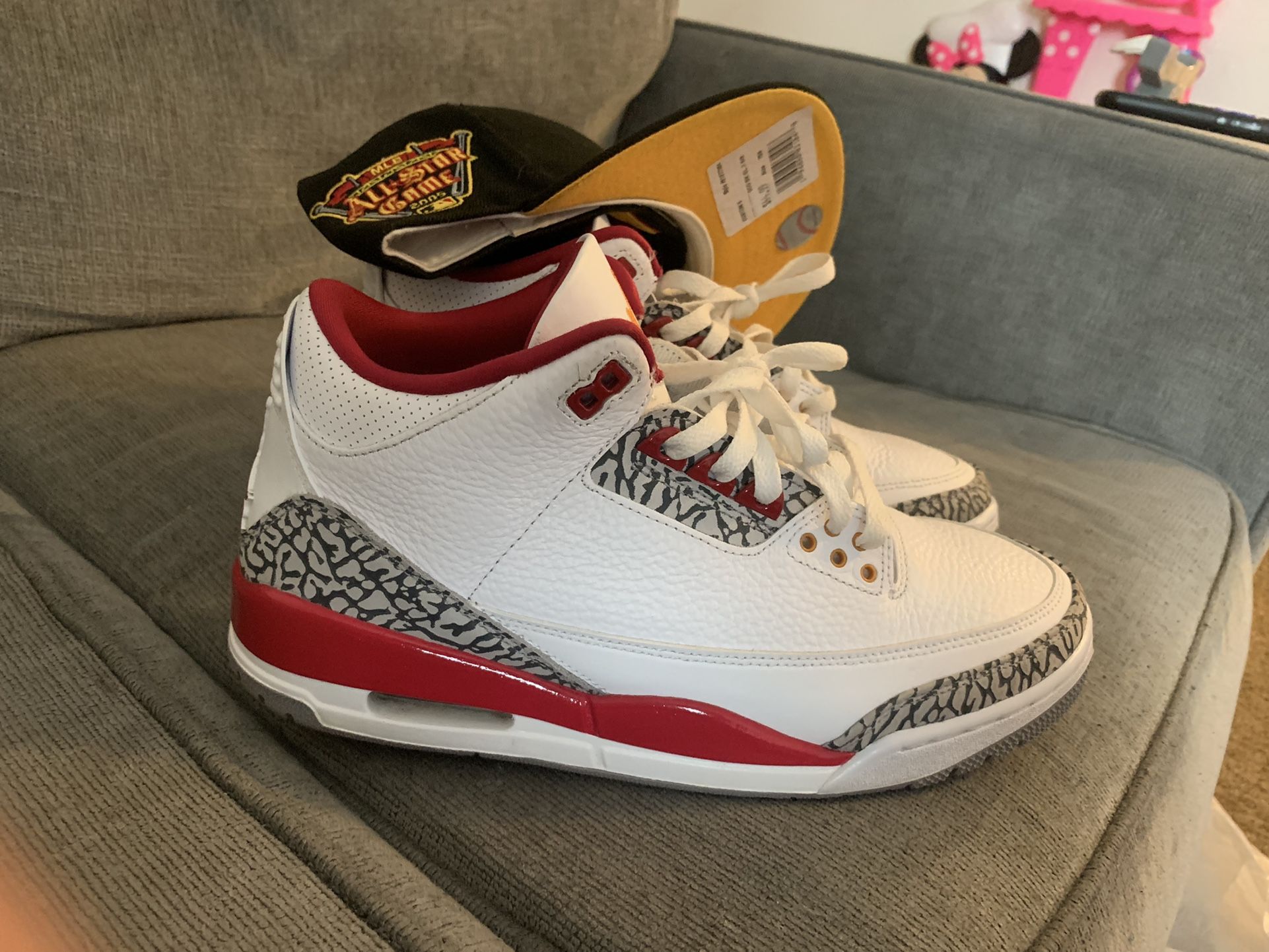 Jordan 3 Cardinal