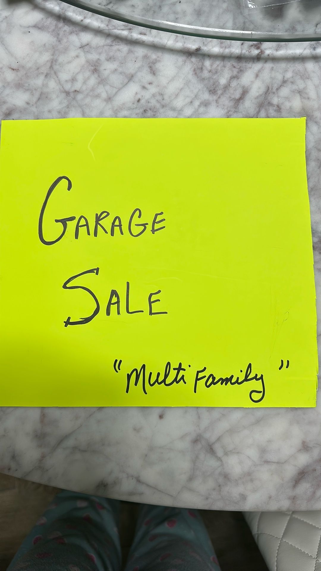 Garage Sale