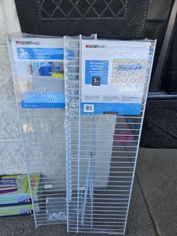 Wire shelf kit