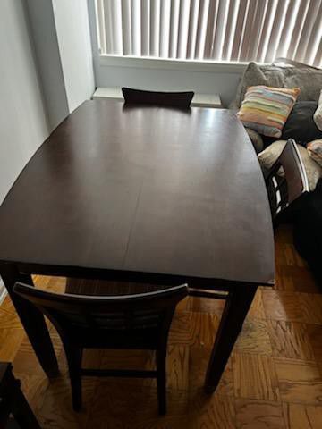Dinning Room Table And Chairs Wooden 