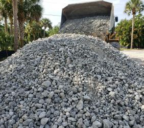 Base rock, 57 rock, road base, crushed concrete