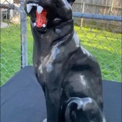 3 Foot Tall, Panther Statue