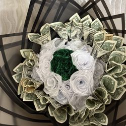 Medium Flower Ribbon Bouquet With Money