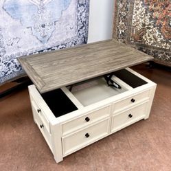 New Lift Top Coffee Table — SPECIAL 