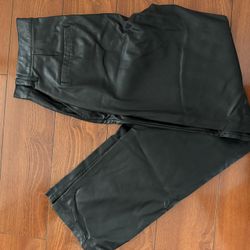 Faux Leather Pants 