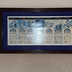 The Colorado Rockies First Season Ticket Holders 