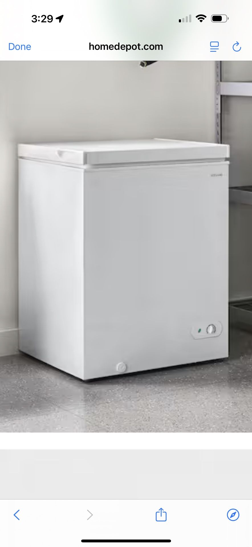 Chest Freezer 